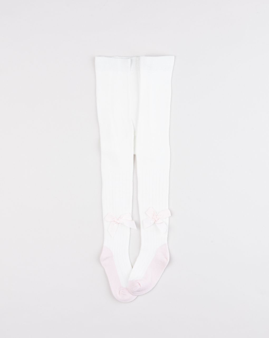 Collant bimba con fiocco