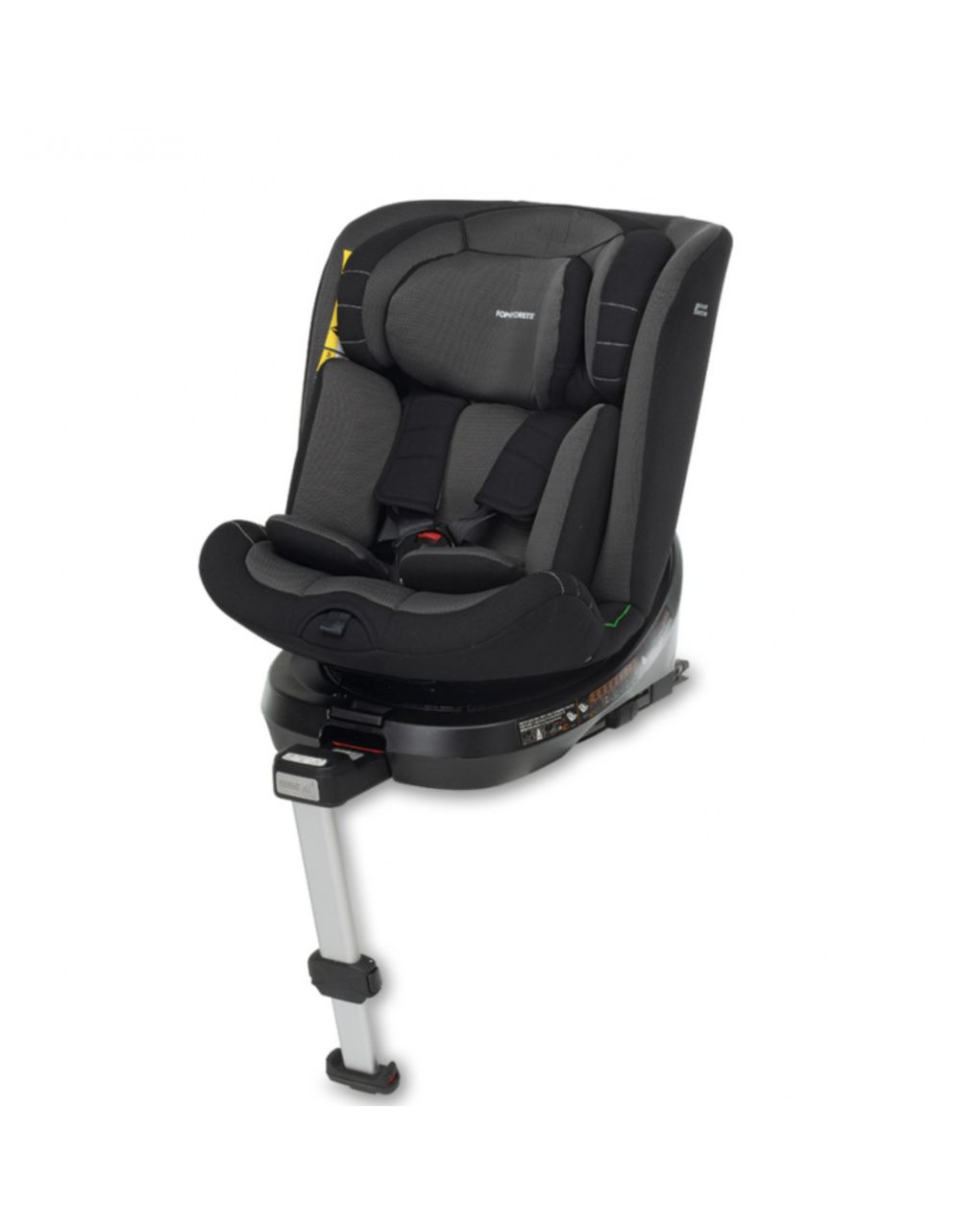 Seggiolino auto iturn i-size black 40-150 cm - foppapedretti