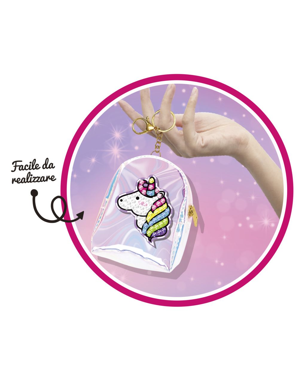 Crystal  art portachiavi