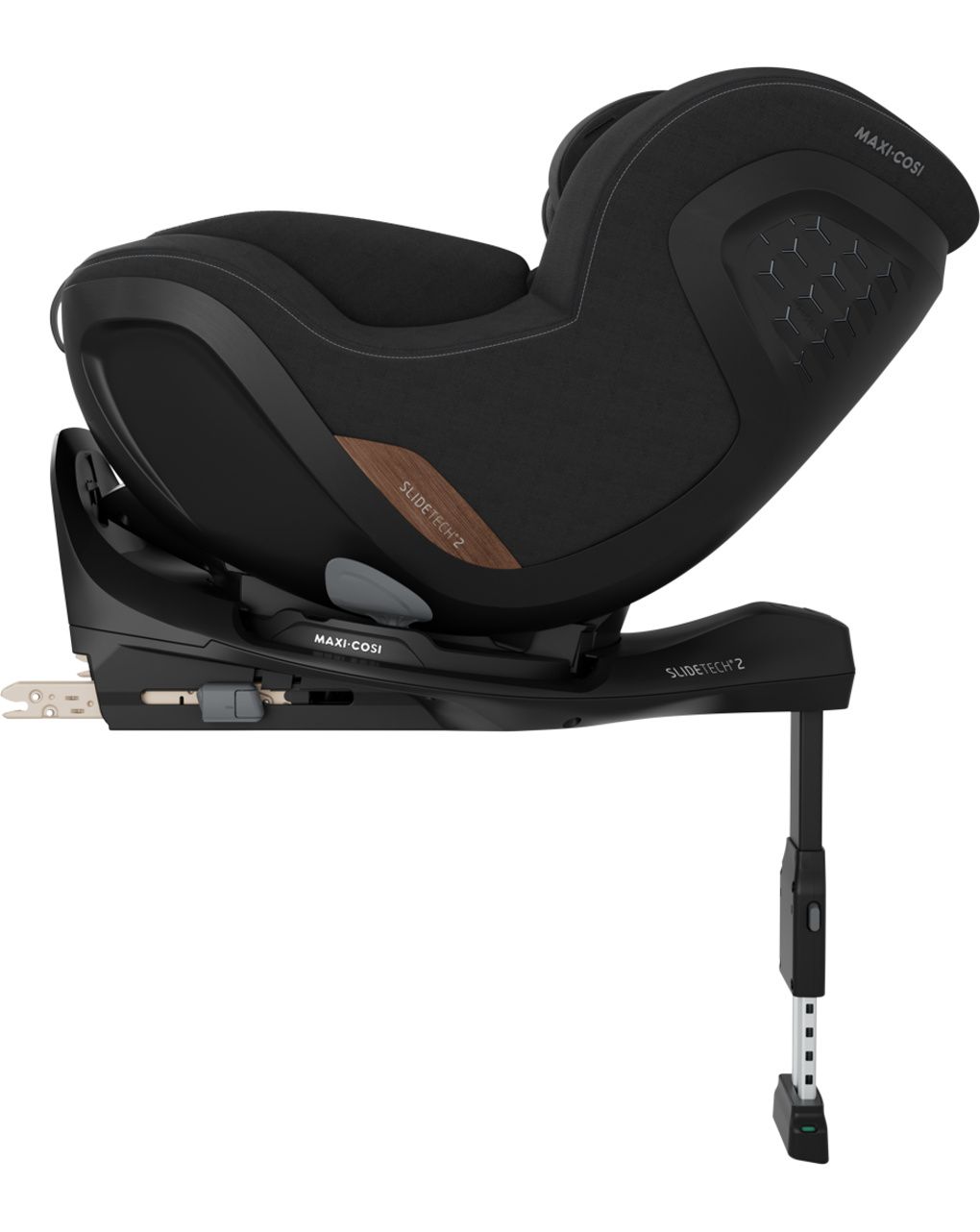 Seggiolino auto mica slide pro (40-105 cm) - authentic black - maxi-cosi
