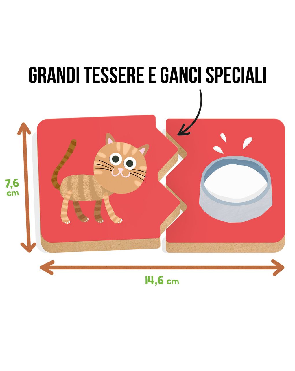 Cosa mangiano i cuccioli – gioco educativo per bambini - logica e manualità