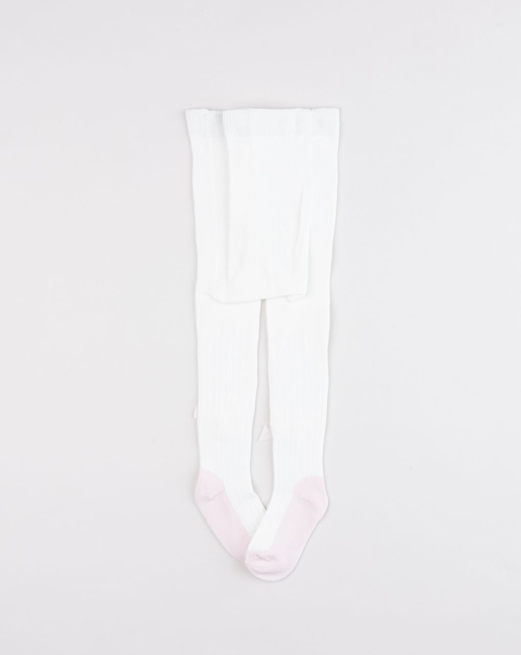 Collant bimba con fiocco