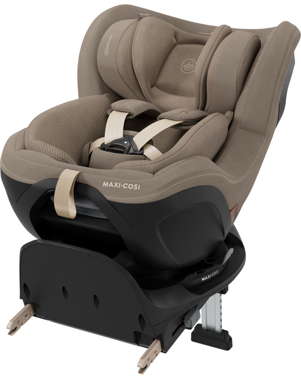 Seggiolino auto mica slide pro (40-105 cm) - authentic truffle - maxi-cosi