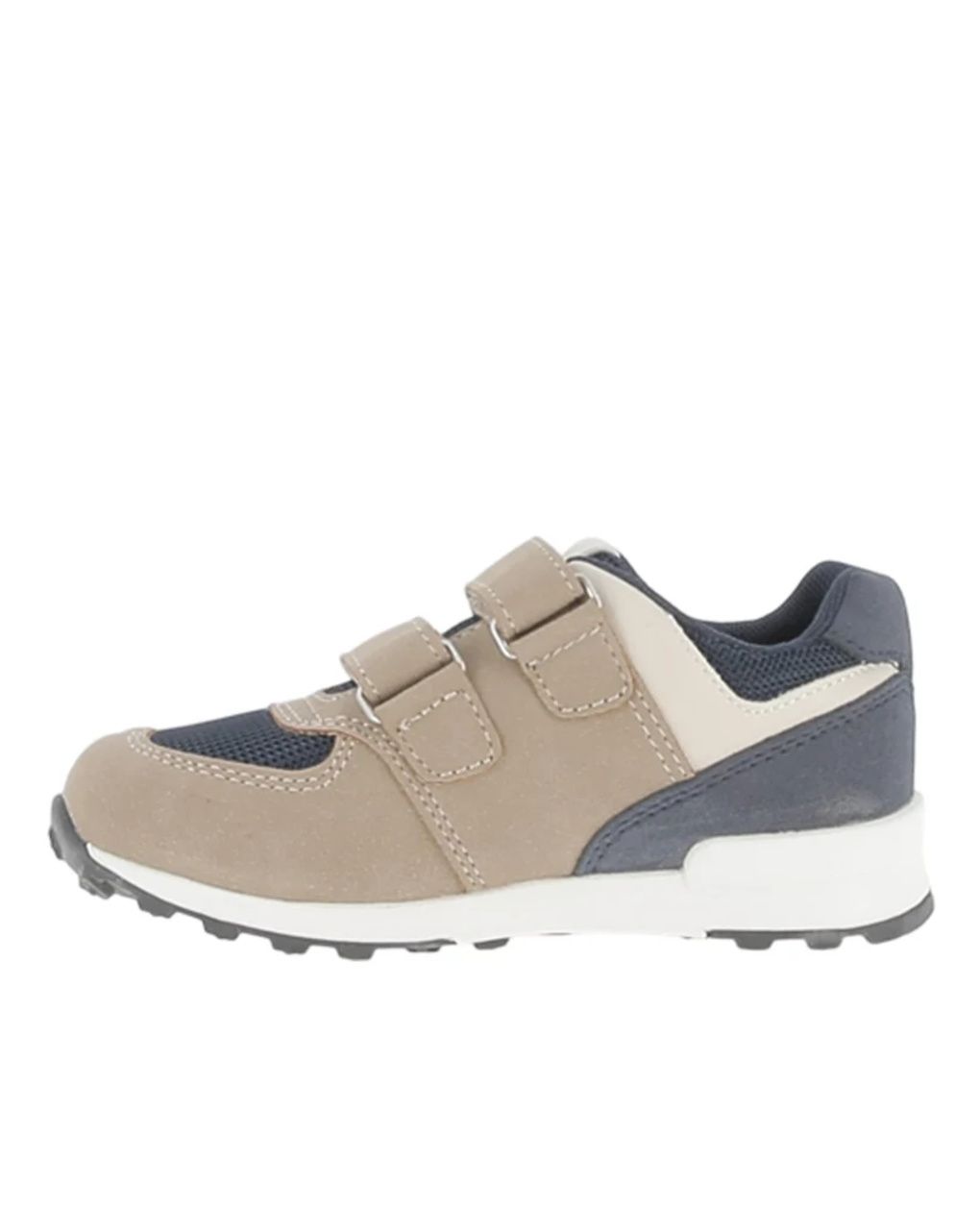 Chicco - sneakers civas bambino beige con strappo