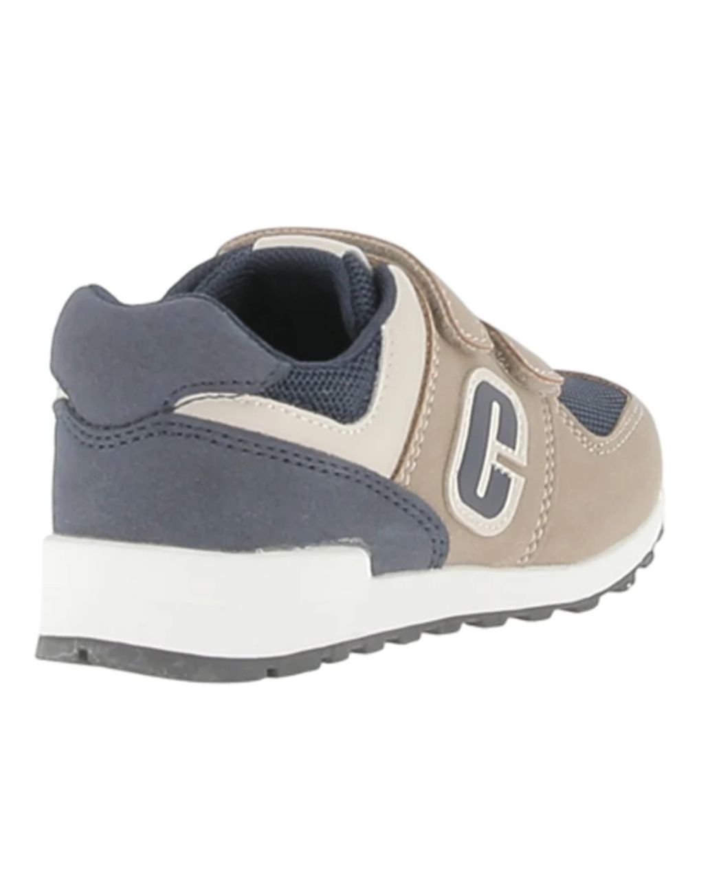 Chicco - sneakers civas bambino beige con strappo