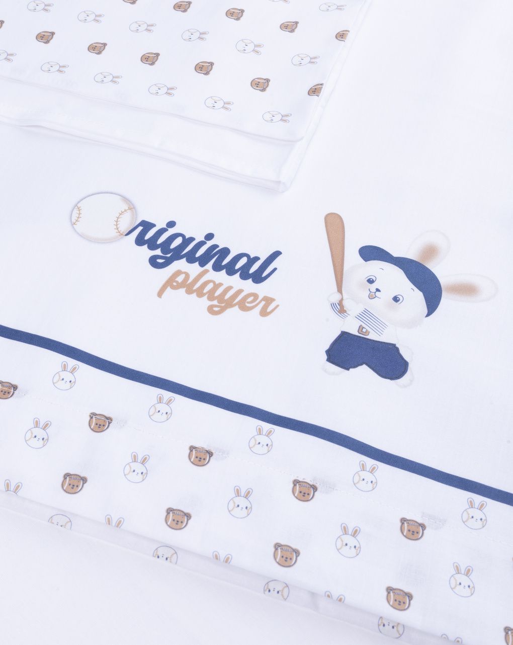 Set 3 pezzi lettino "original player" blu