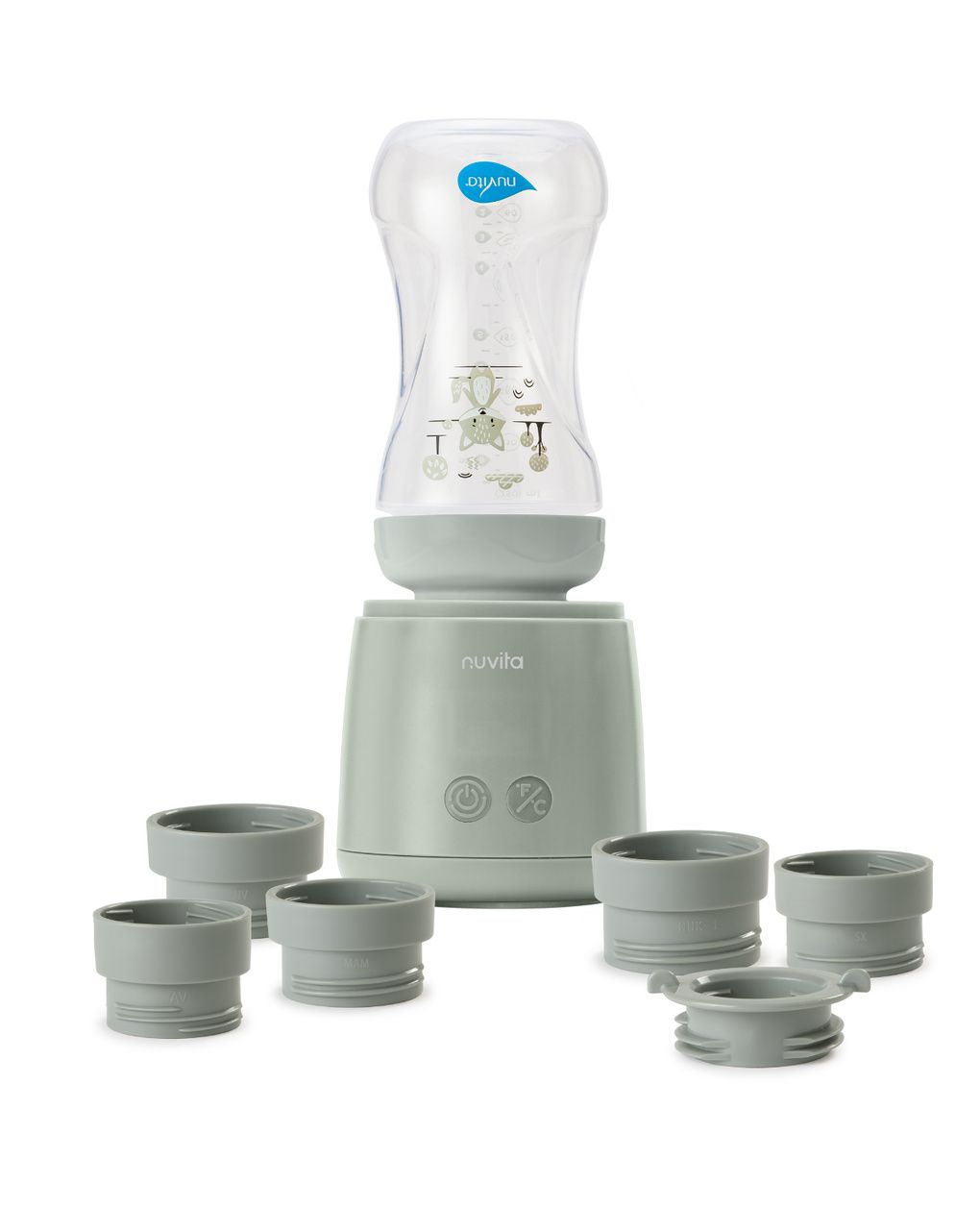 Scaldabiberon portatile mix70 universale con funzione di mescolamento - 1164 - nuvita
