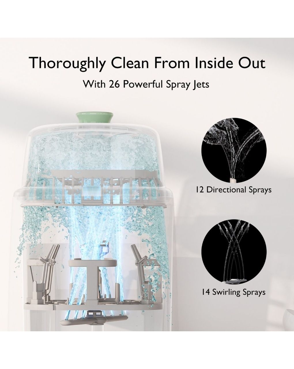 Momcozy kleanpal pro lava-asciuga-sterilizza