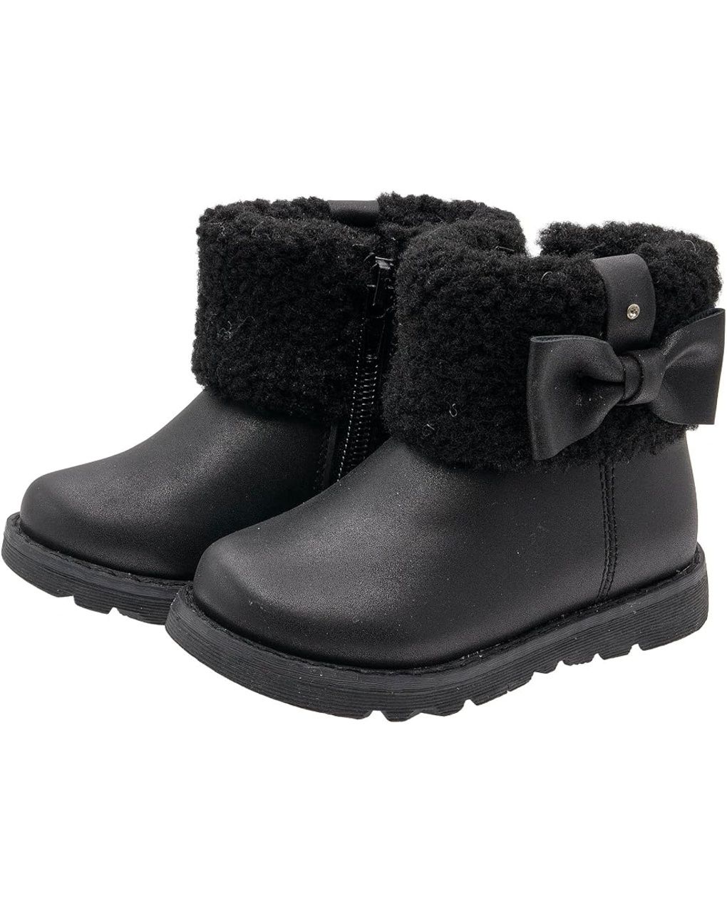 Chicco - tronchetto florinda bimba nero con teddy e fiocco