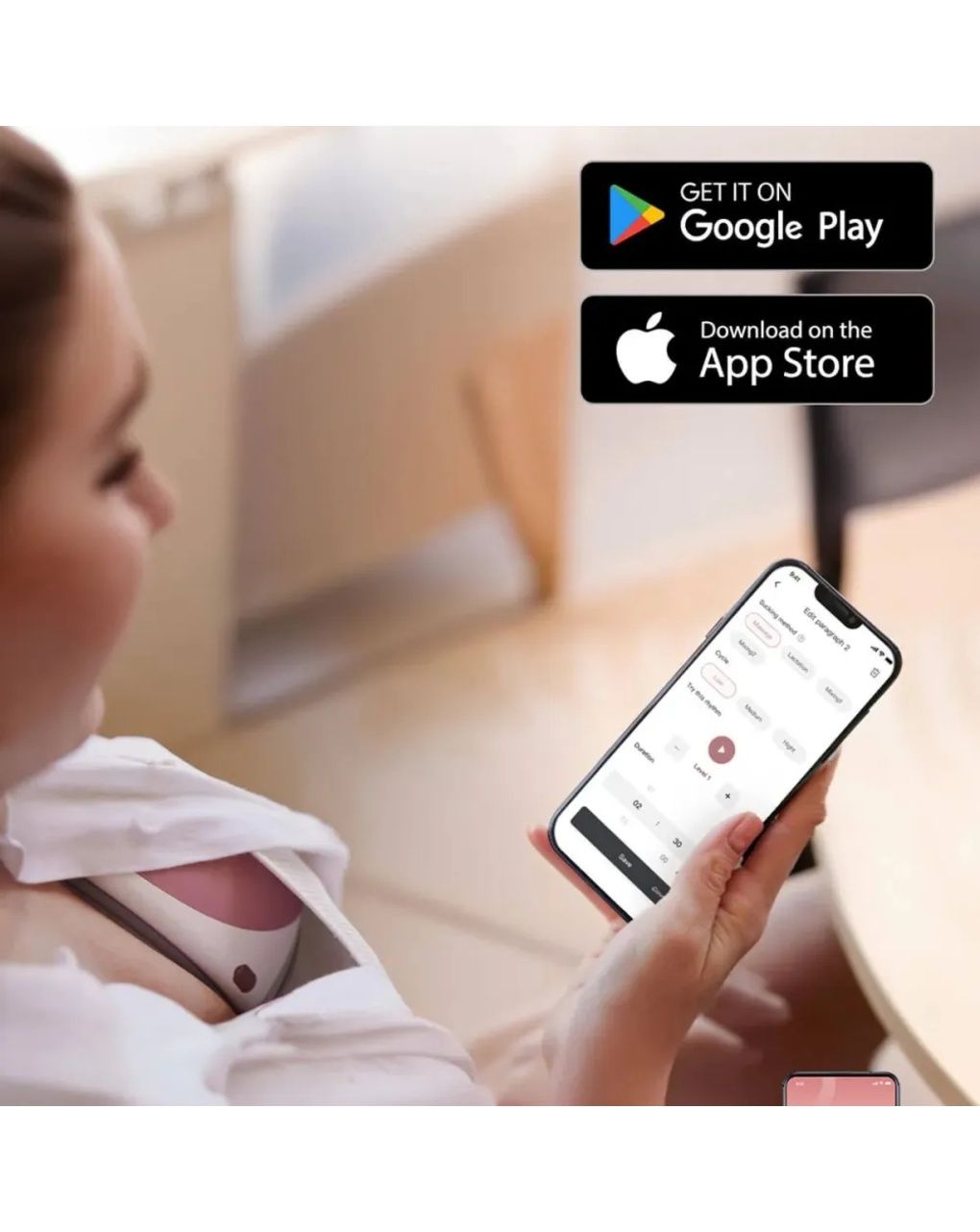 Momcozy m9 mobile flow tiralatte smart doppio