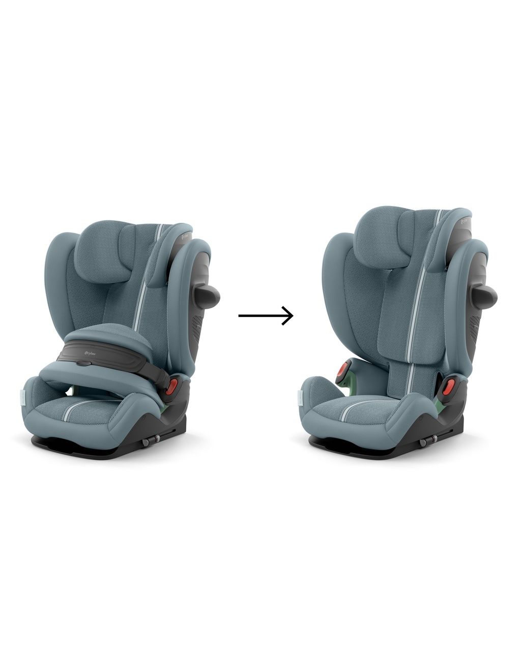 Seggiolino pallas g3 plus - tormy blue 76-150cm - cybex