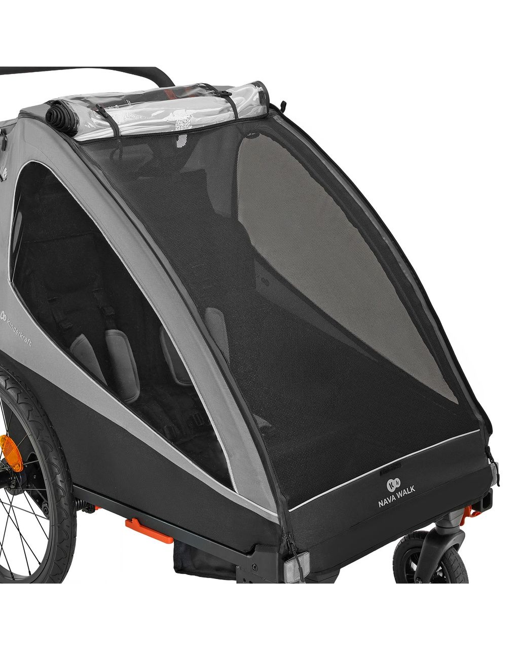 Carrello passeggino nava walk 2in1 grey - kinderkraft