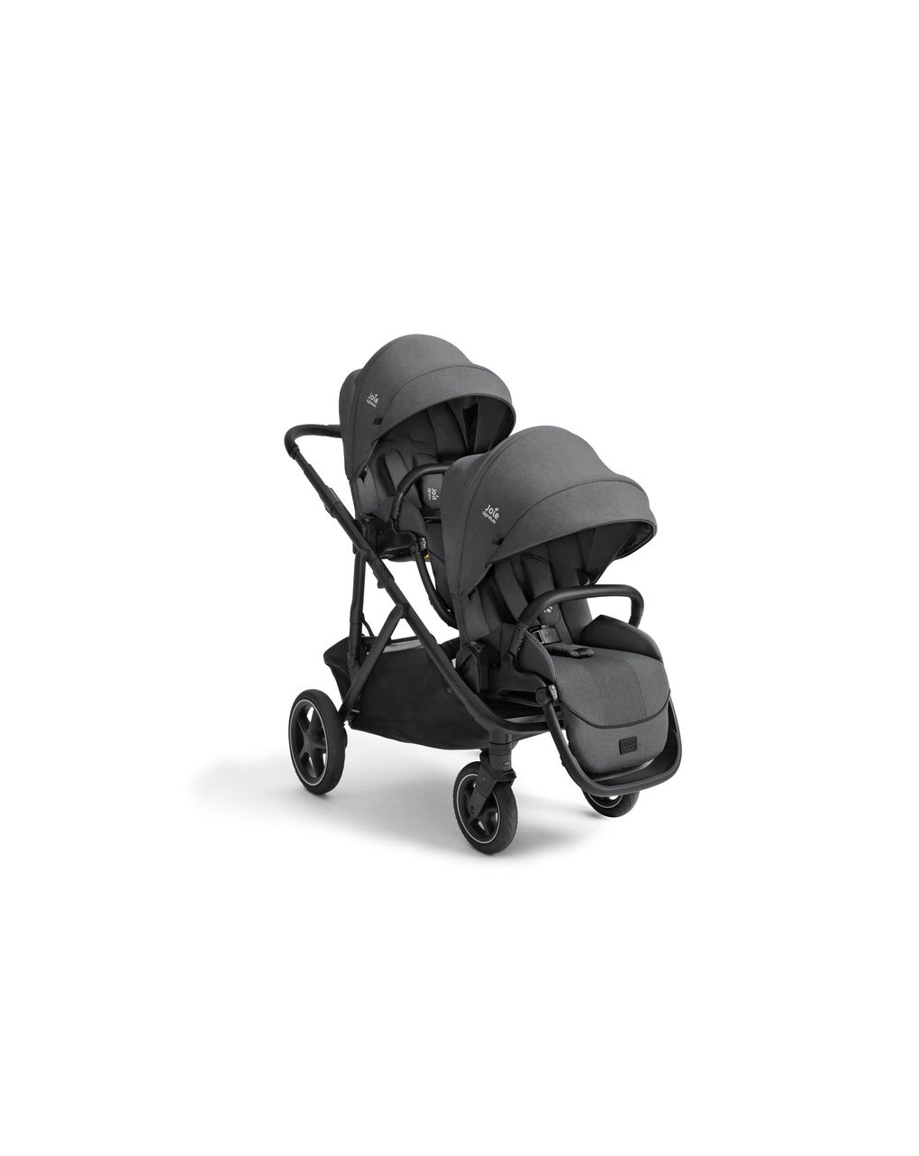 Joie signature - versiti™ passeggino da singolo a doppio, dalla nascita fino a 22 kg per ogni seduta, colore ebony