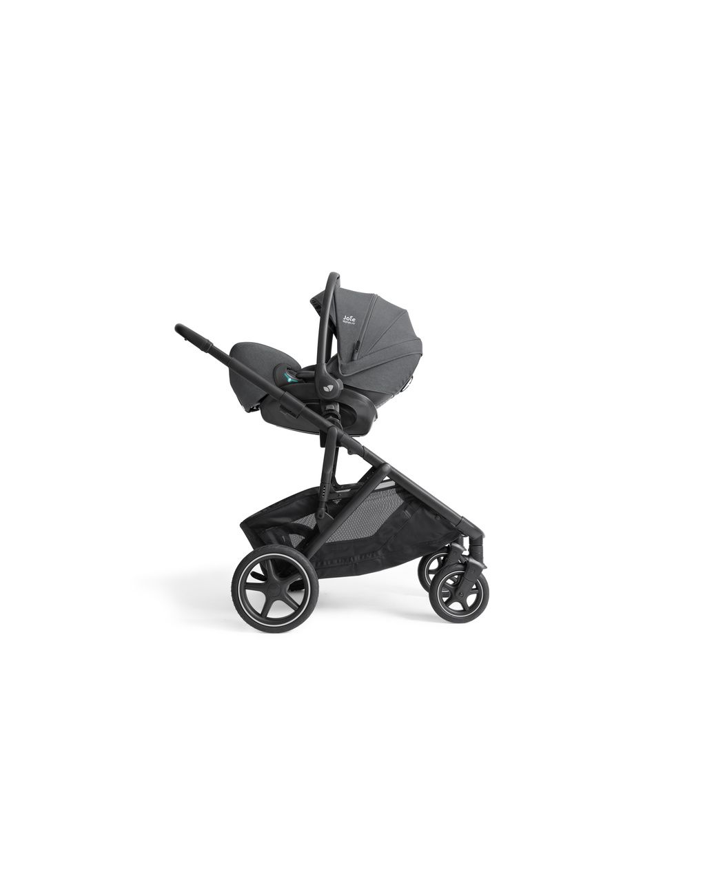 Joie signature - versiti™ passeggino da singolo a doppio, dalla nascita fino a 22 kg per ogni seduta, colore ebony