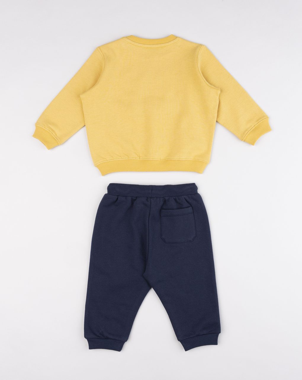 Tuta fleece bimbo giallo/blu "mickey mouse"