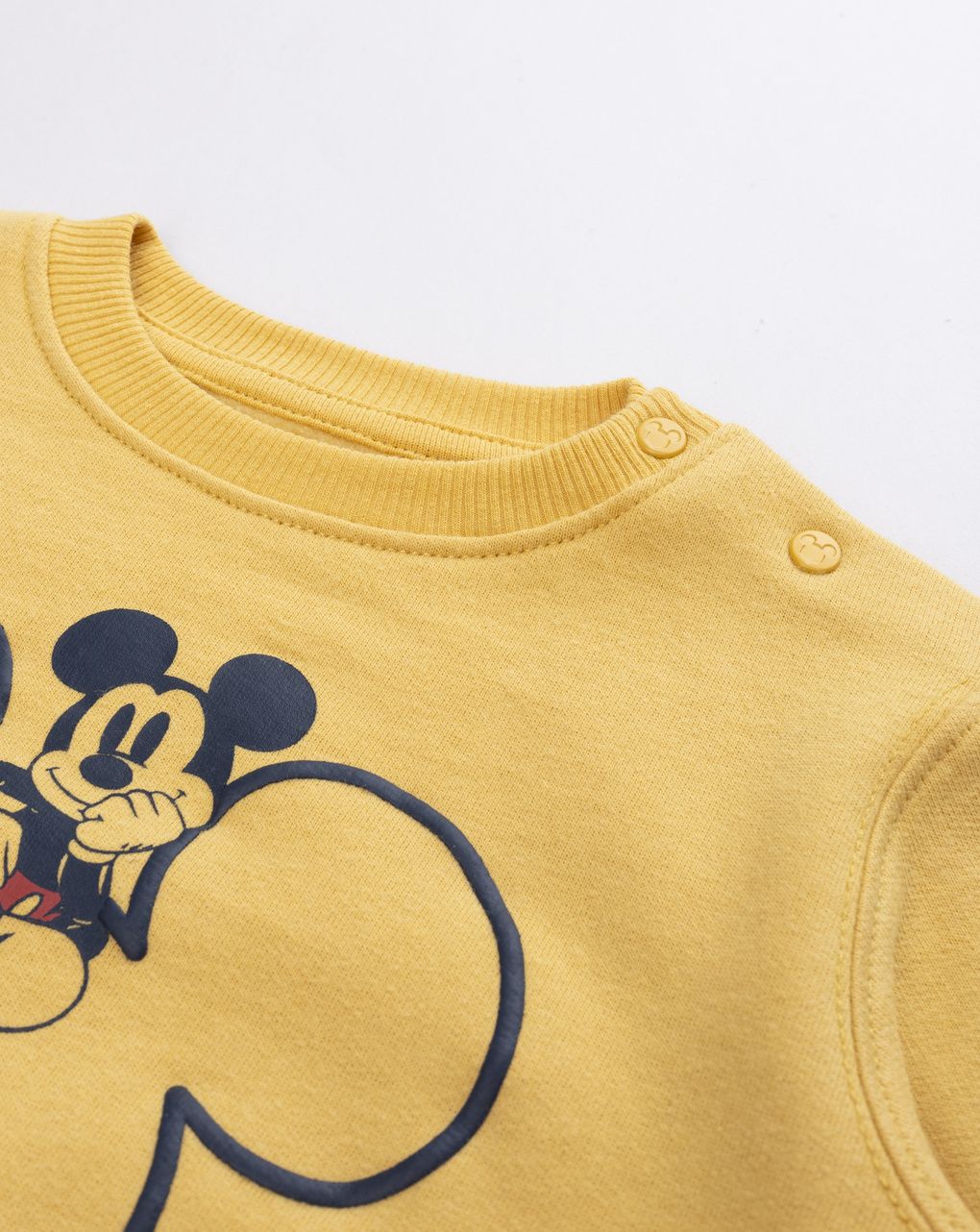 Tuta fleece bimbo giallo/blu "mickey mouse"