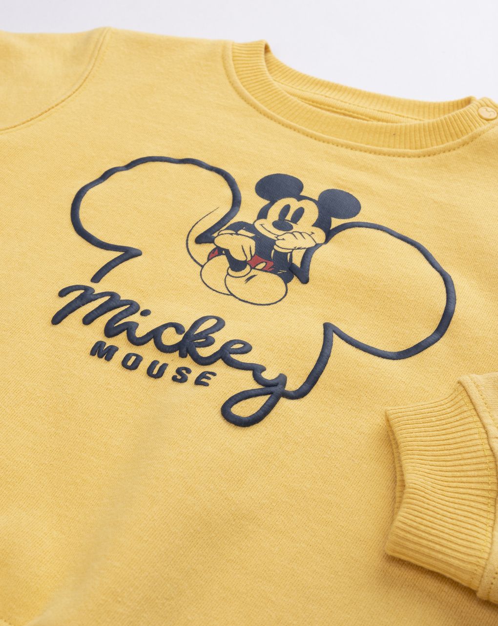 Tuta fleece bimbo giallo/blu "mickey mouse"