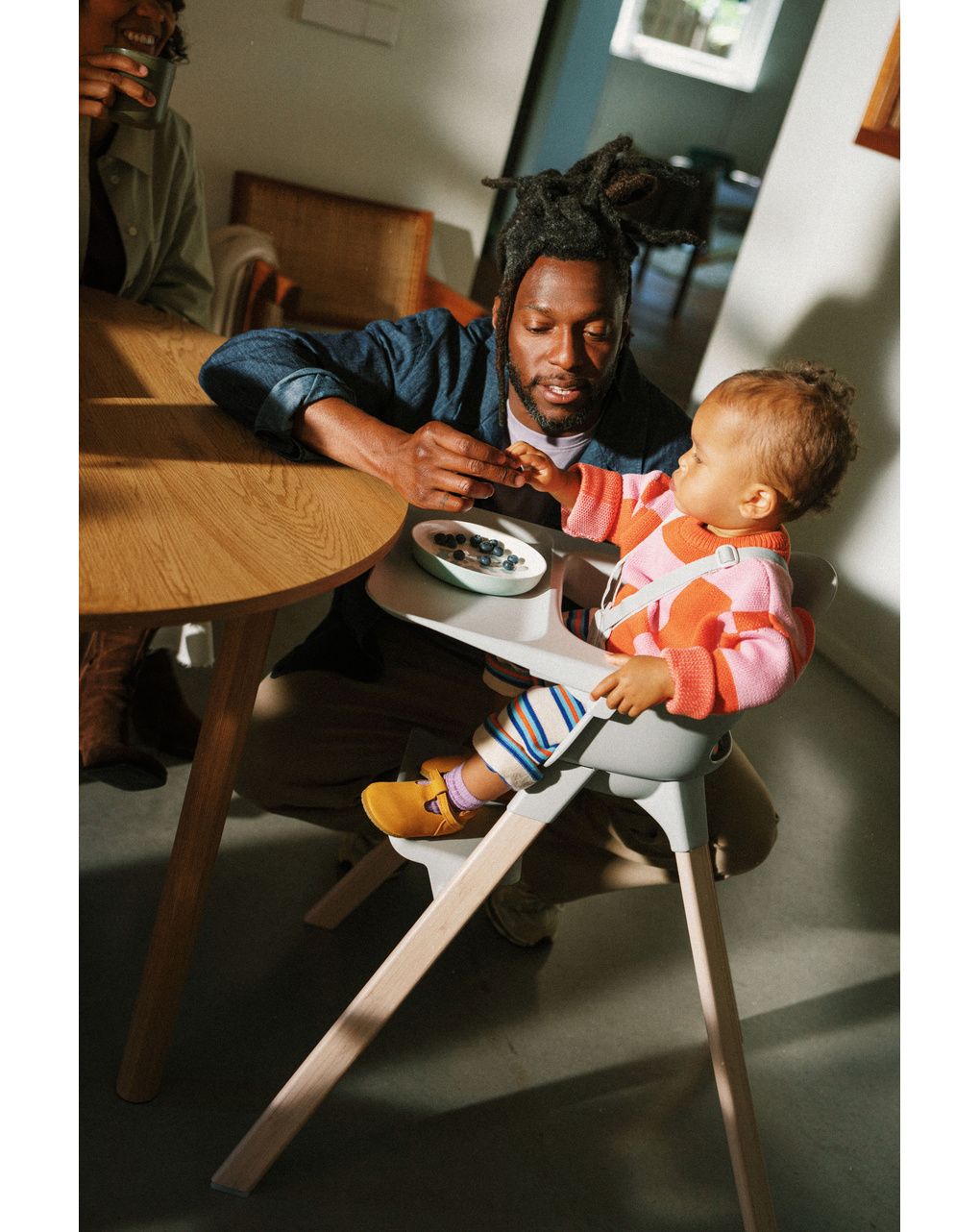 Seggiolone clikk™ - fjord blue - stokke®