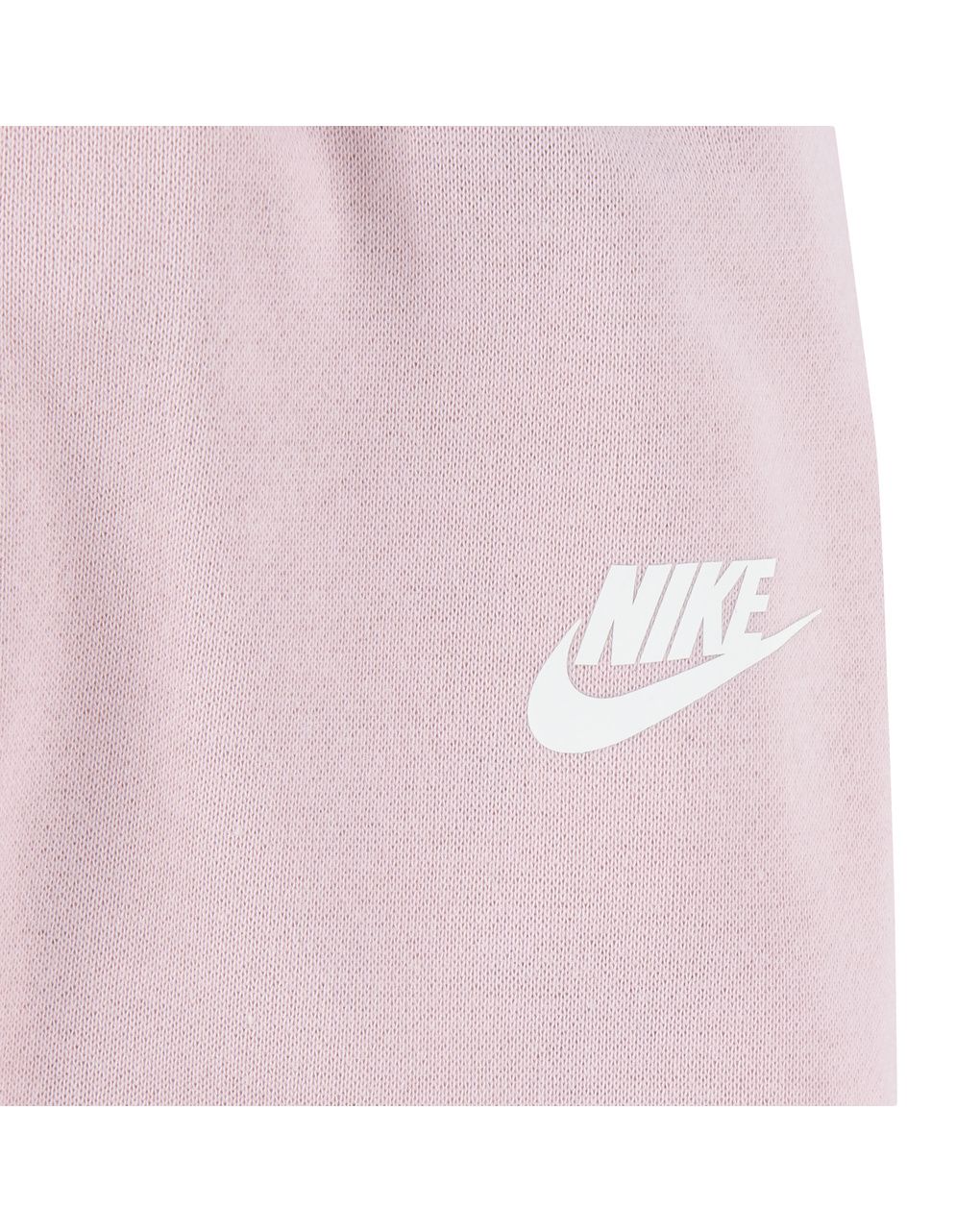 Completo 3 pezzi nike bimba con felpa, body e pantaloni (rosa/bianco)