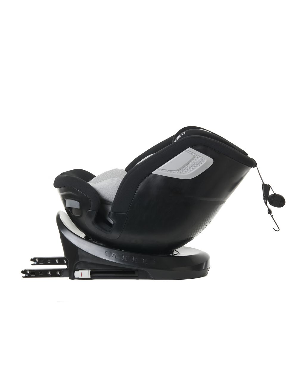 Seggiolino auto titano plus black e grey 40-150 cm- giordani