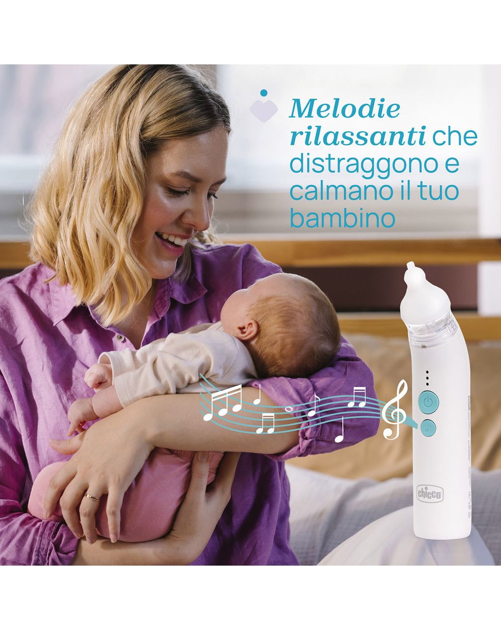 Aspiratore nasale elettrico physioclean - chicco
