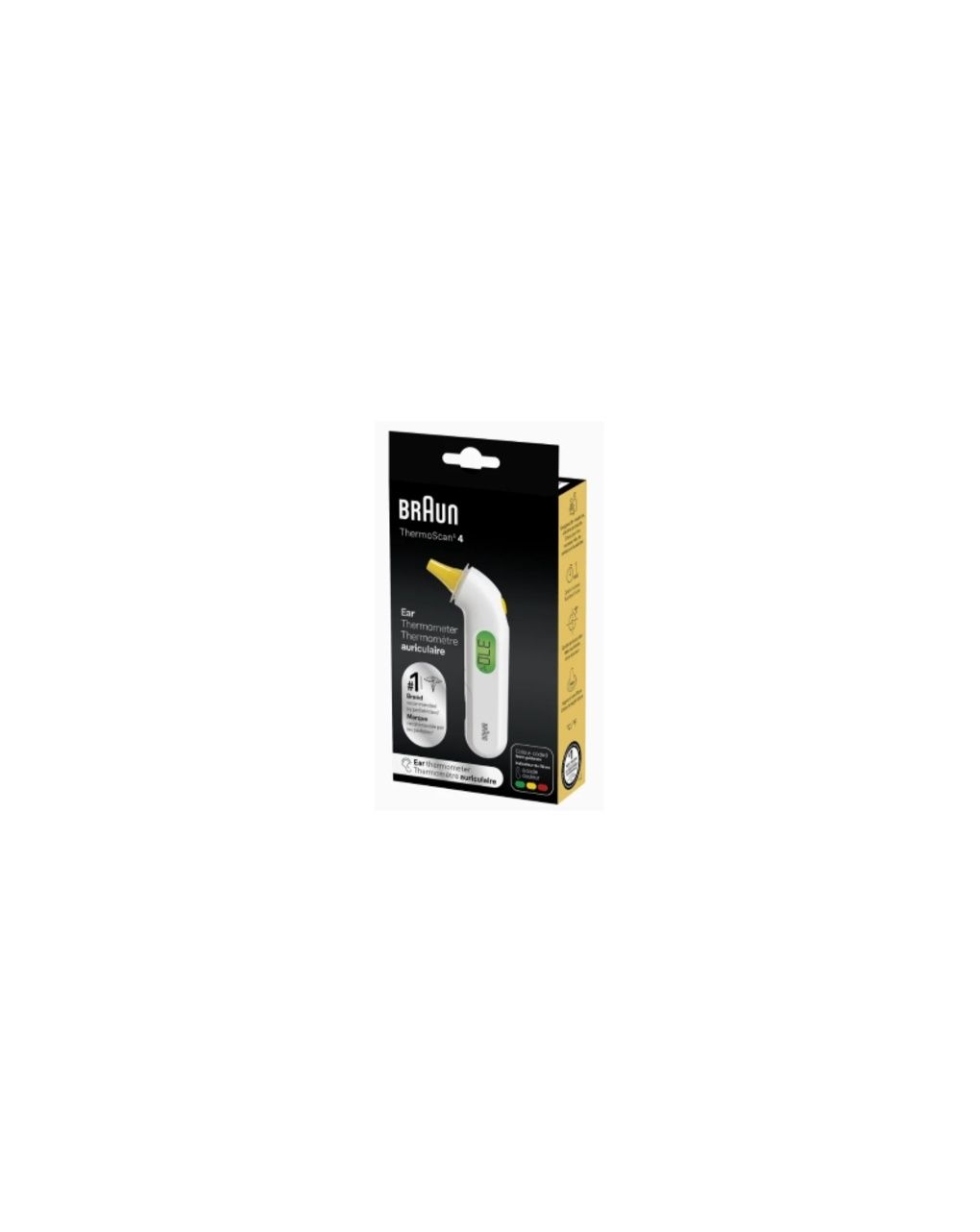 Termometro auricolare thermoscan 4 - braun