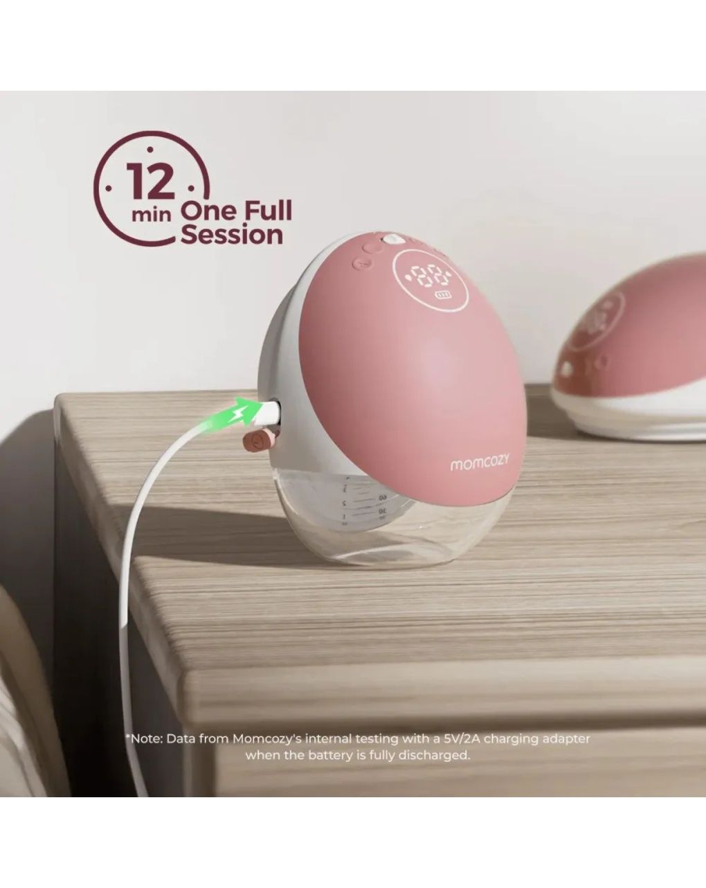 Momcozy m9 mobile flow tiralatte smart doppio