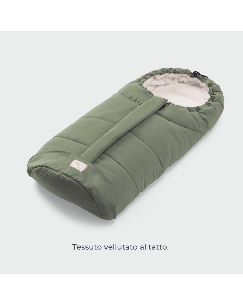 Sacco universale per seggiolini auto gruppo 0+ moovo ovetto city / grigio - nuvita