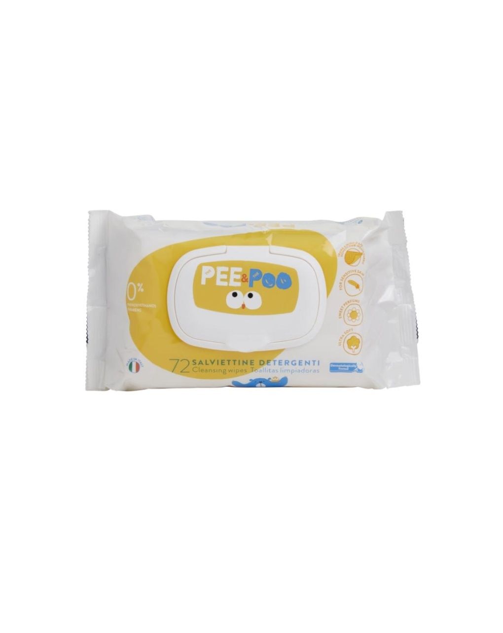 Salviette 72 pz pop up - pee&poo