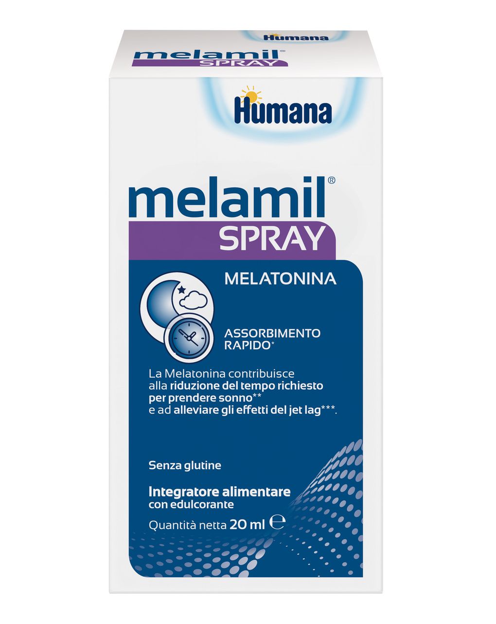 Integratore alimentare melamil spray - humana