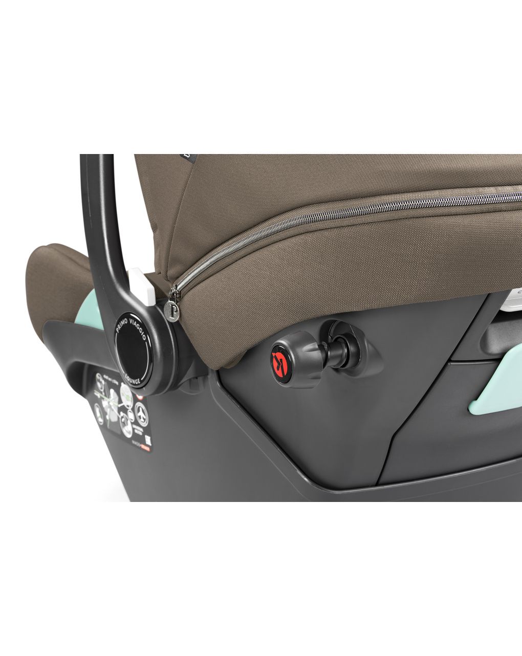 Seggiolino auto reclinabile primo viaggio lounge - pine bark - peg