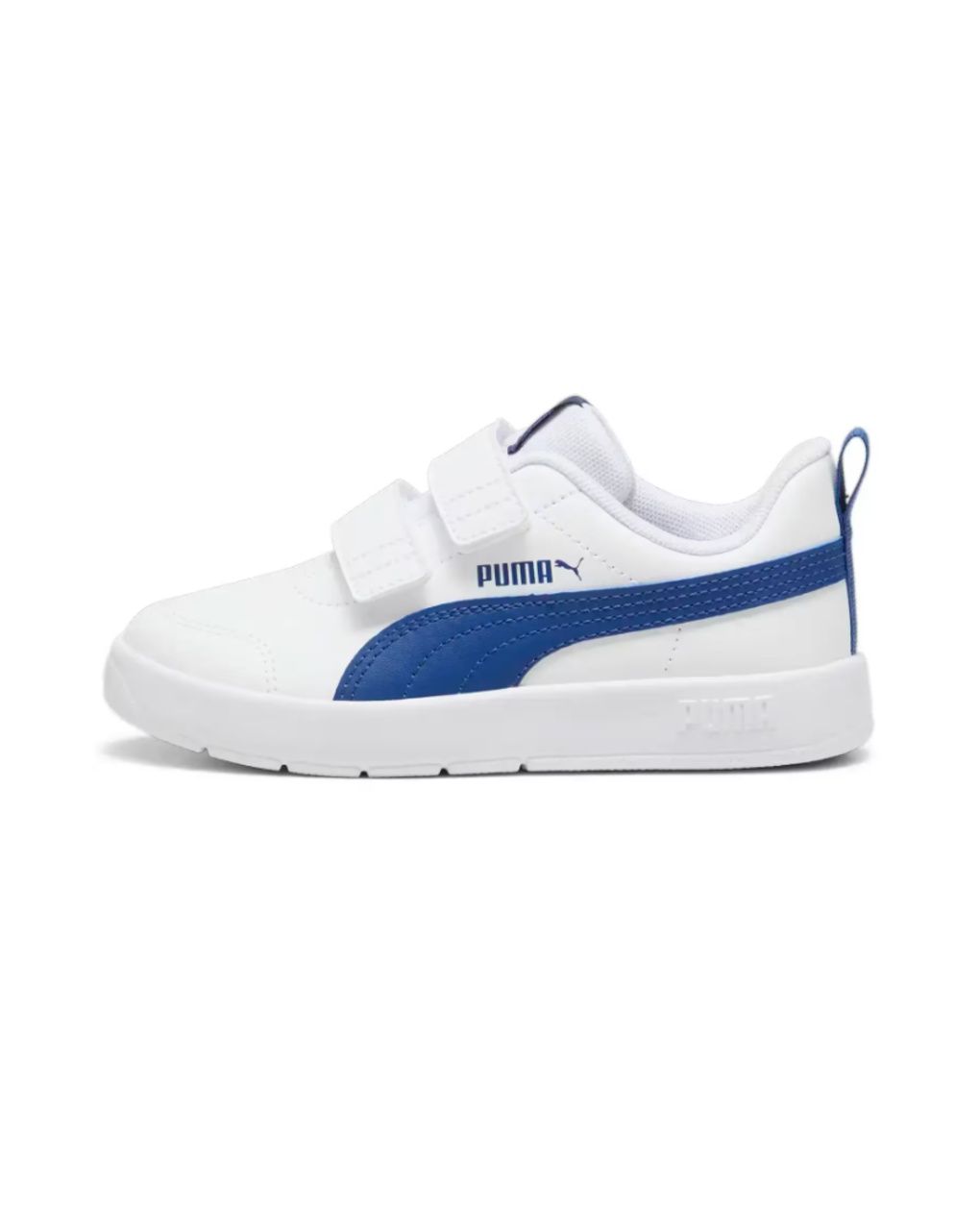 Puma - sneakers puma puma courtflex v3 v ps  bianco/blu bambino