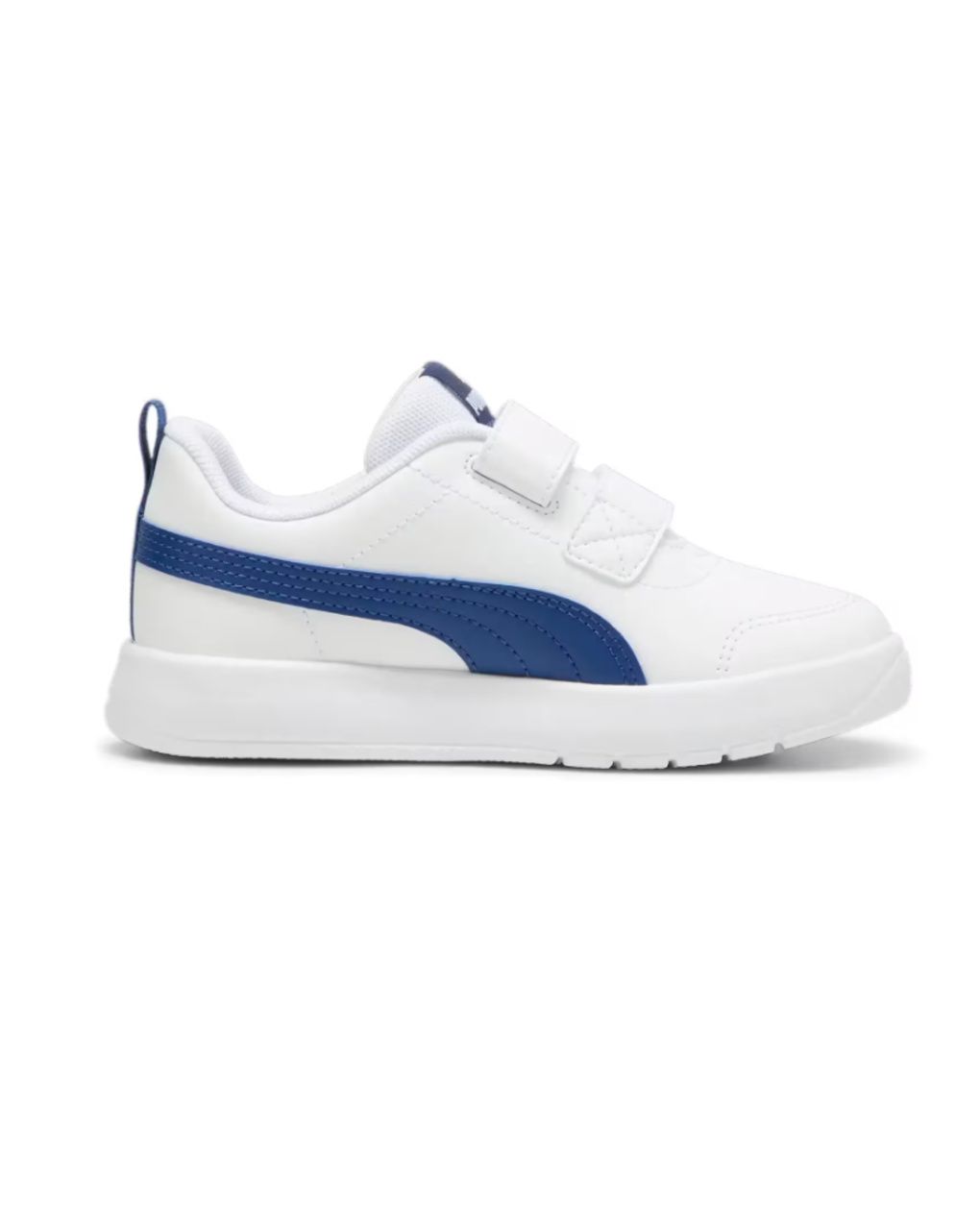 Puma - sneakers puma puma courtflex v3 v ps  bianco/blu bambino