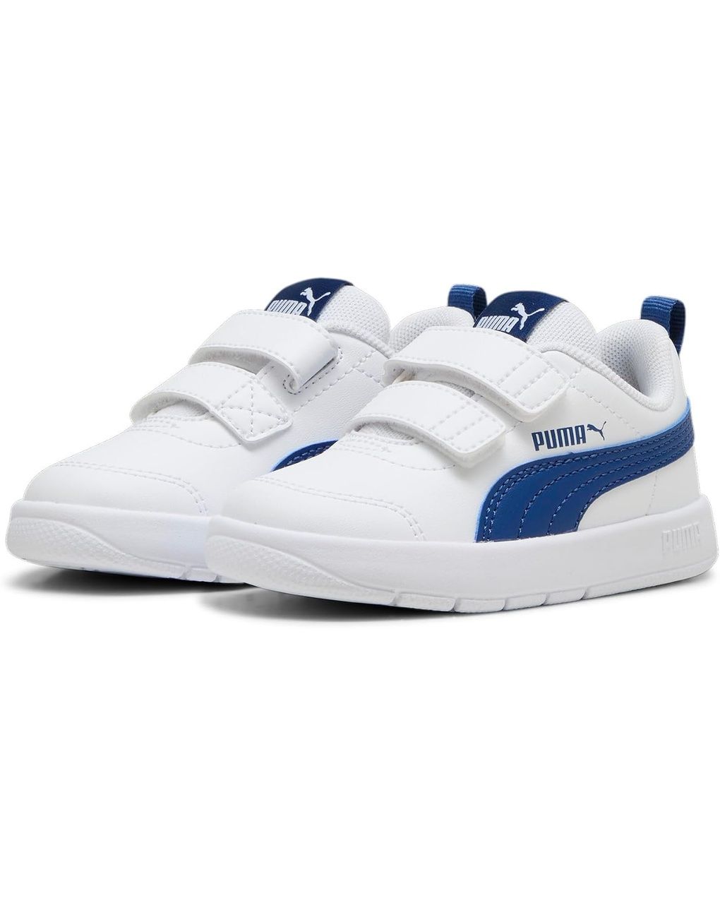 Puma - sneakers infant courtflex v3 blu bimbo