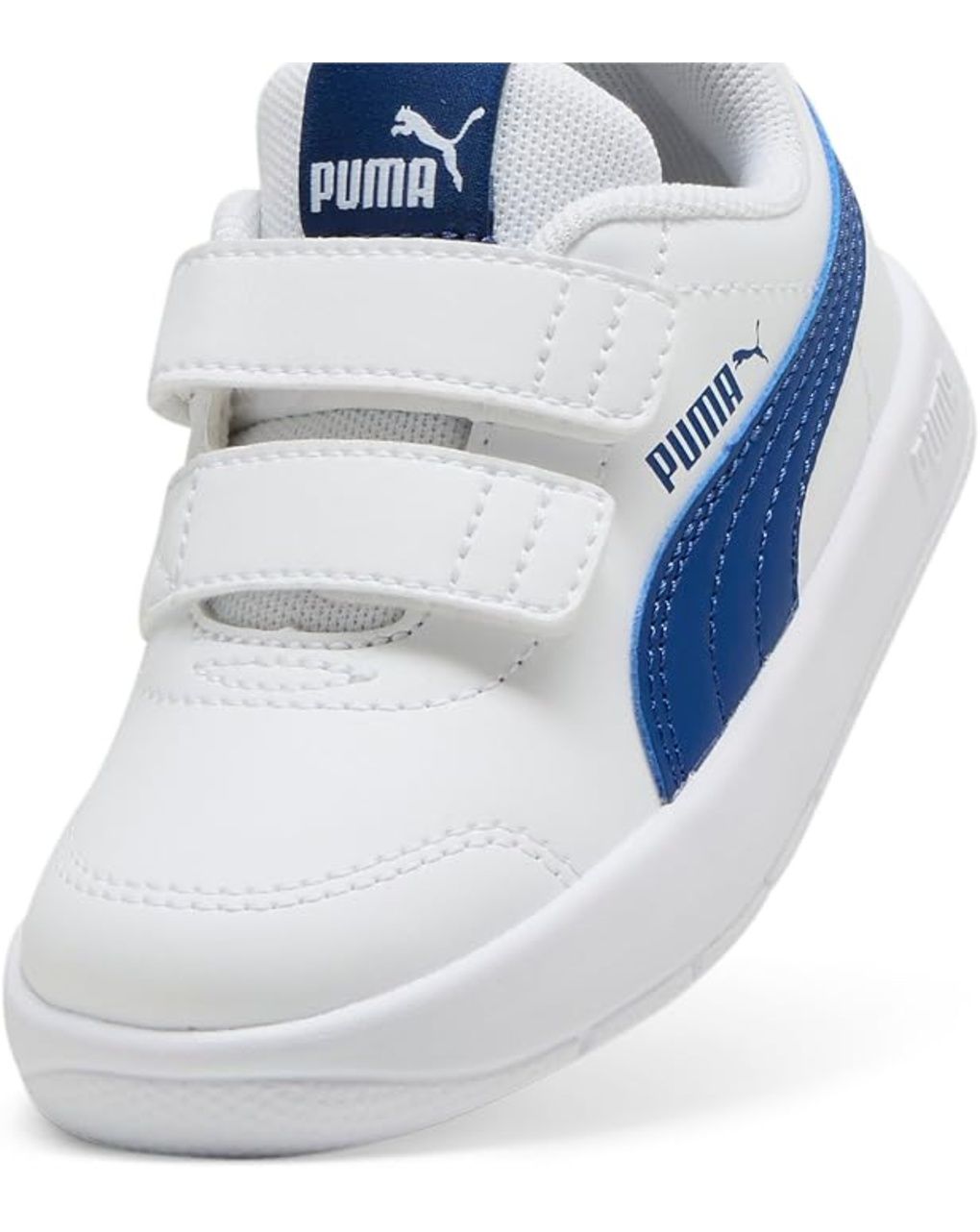 Puma - sneakers infant courtflex v3 blu bimbo
