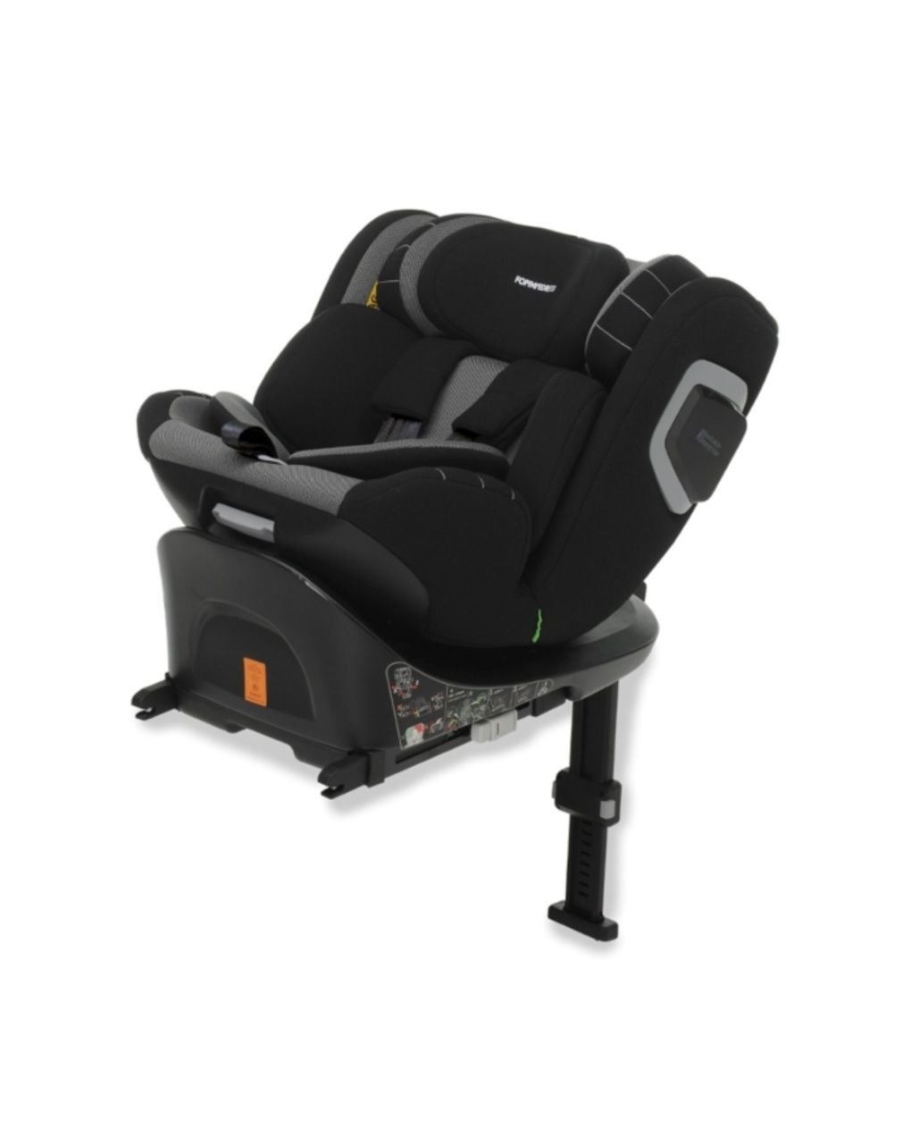 Seggiolino iturn pro i-size black 40-150cm - foppapedretti
