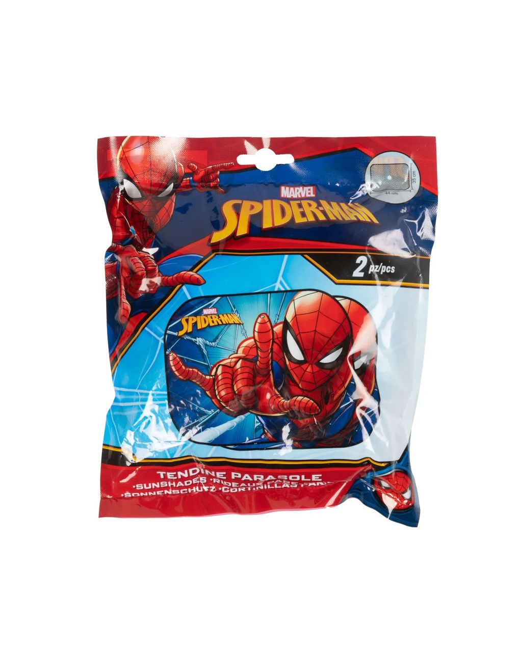 Tendine laterali marvel spiderman 44×35 cm – 2 pezzi - marvel heroes