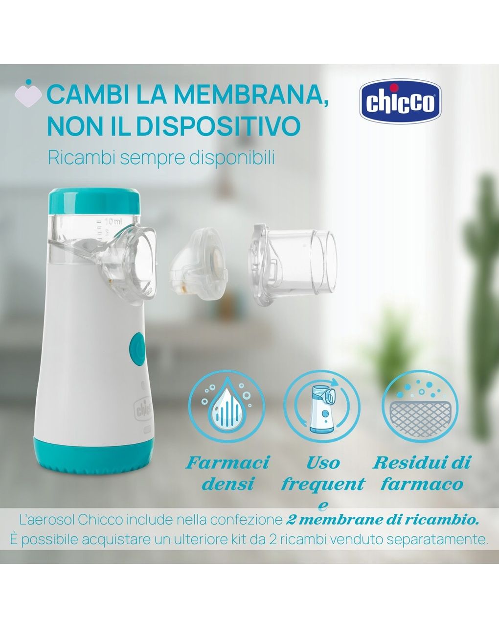 Aerosol easy breath go+ - chicco