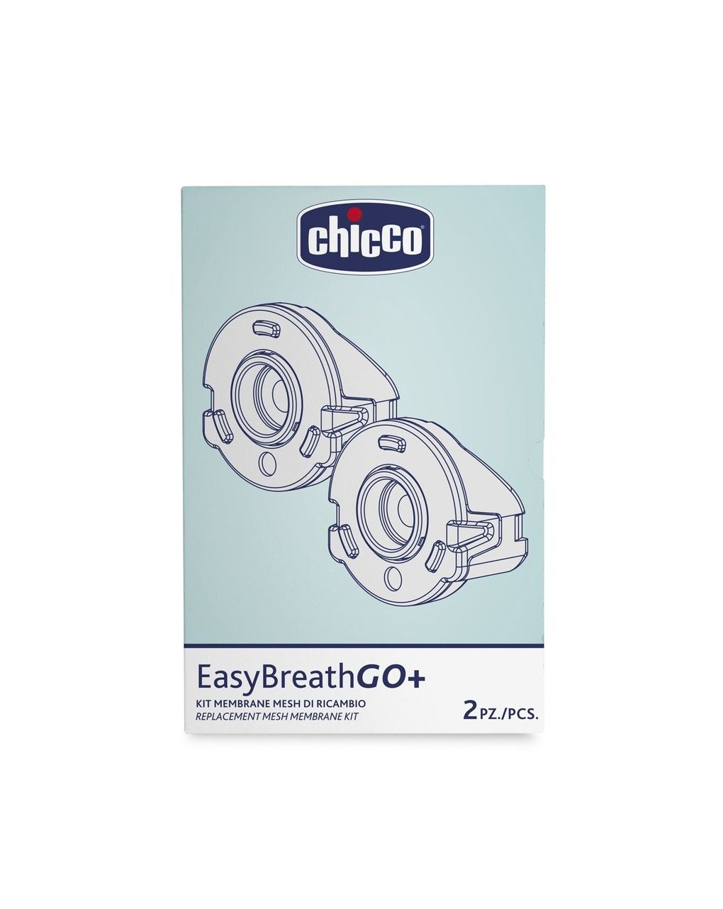 Kit 2 membrane mesh di ricambio - chicco