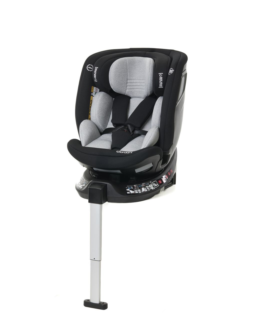 Seggiolino auto crono plus black e grey 40-150 cm- giordani