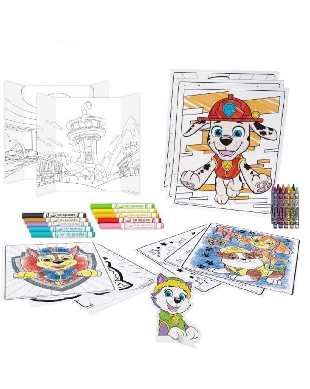 Set creativo 5 in 1 crayola paw patrol