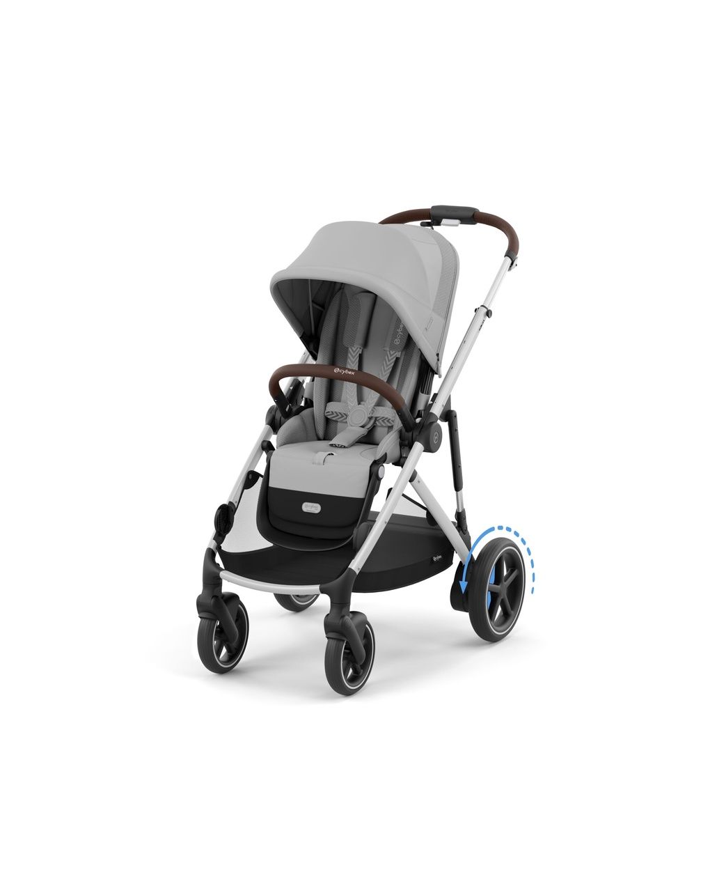 Passeggino egazelle s slv - stone grey - cybex