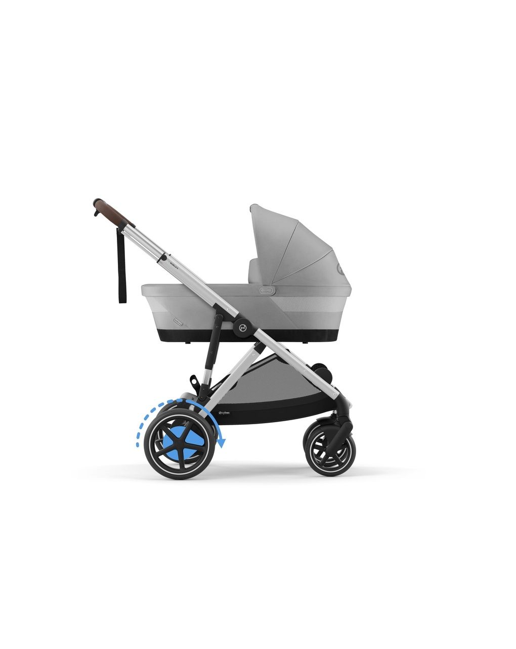Passeggino egazelle s slv - stone grey - cybex