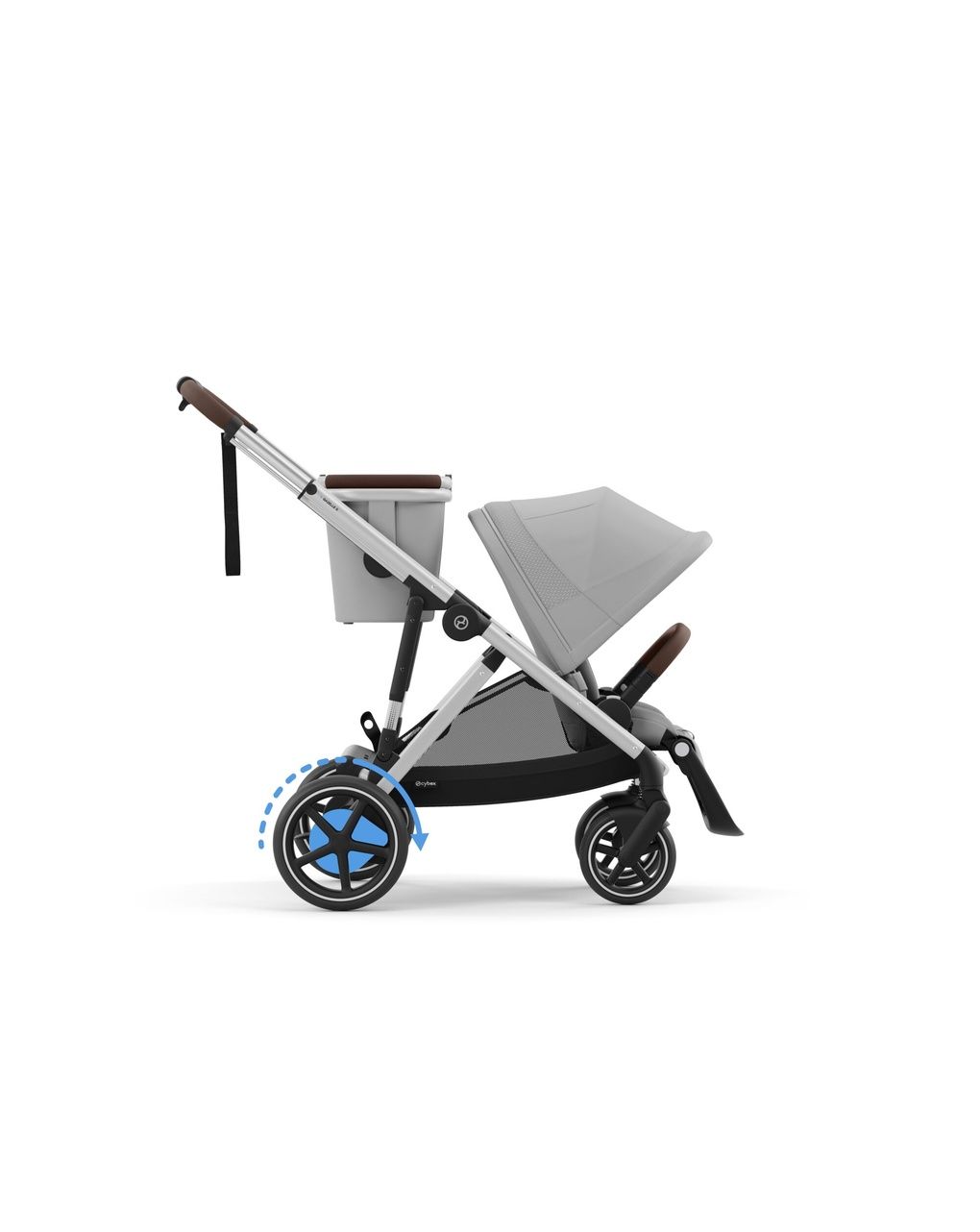 Passeggino egazelle s slv - stone grey - cybex
