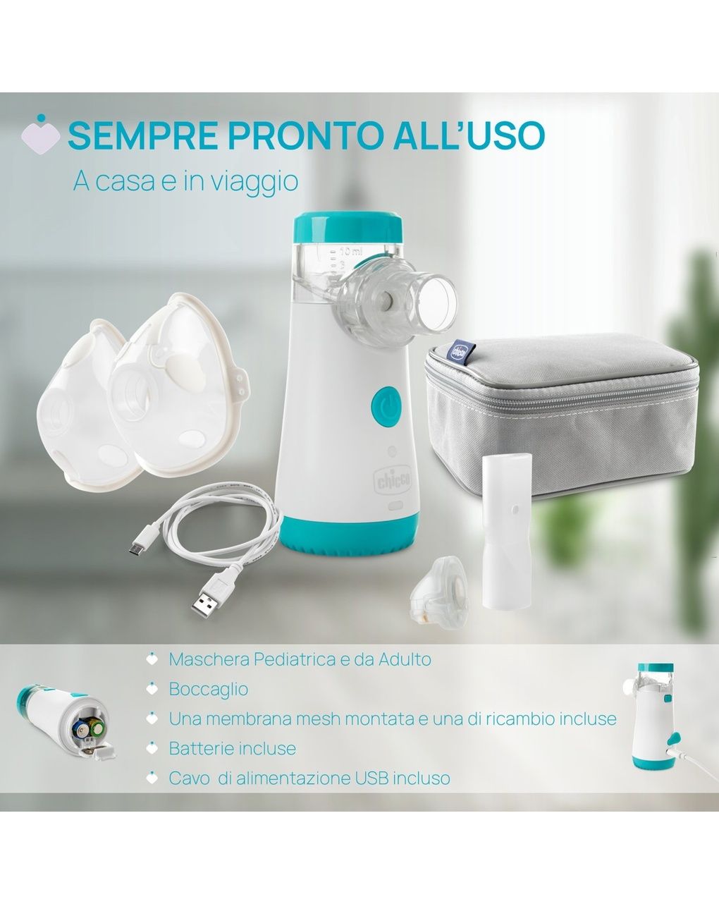 Aerosol easy breath go+ - chicco