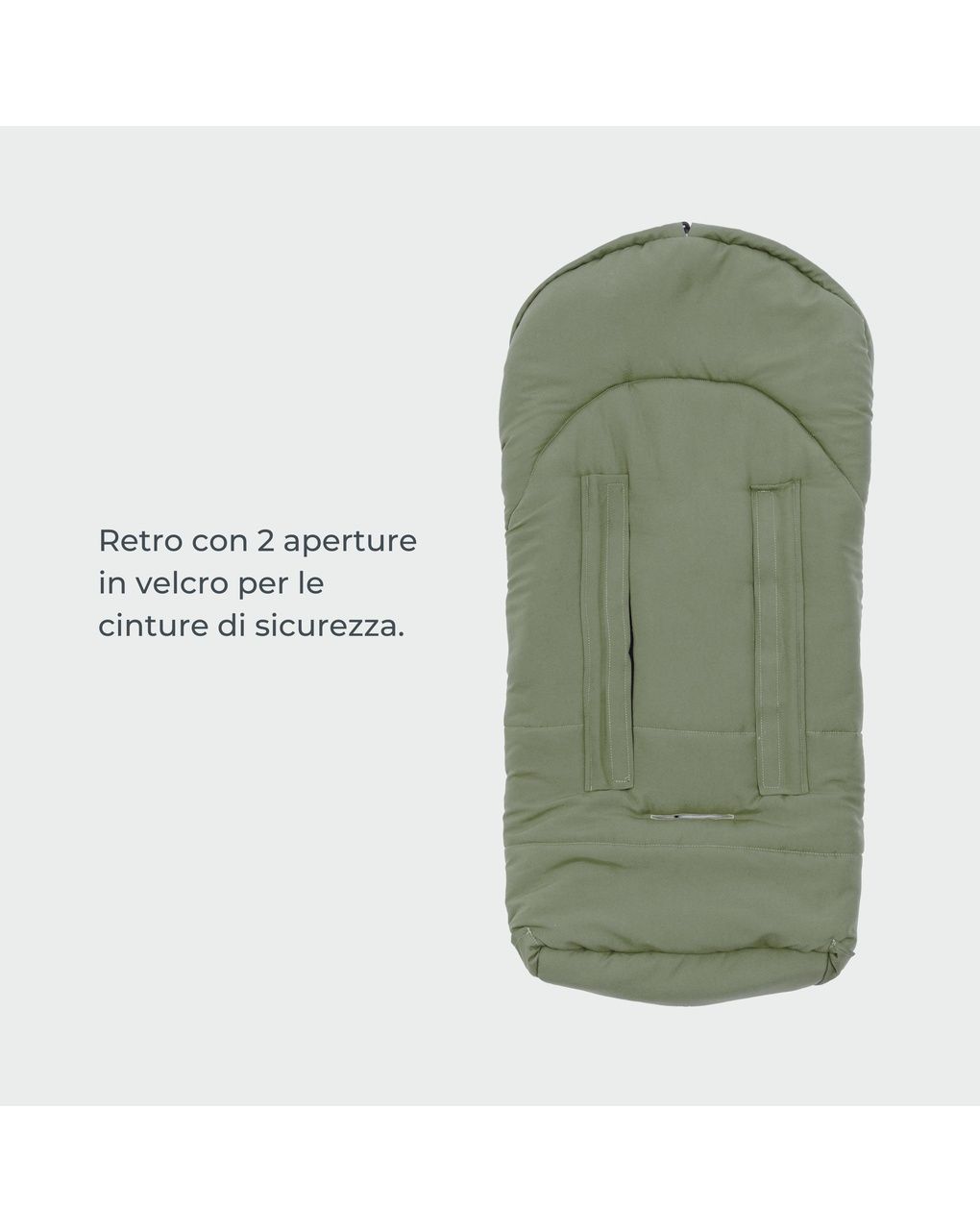 Sacco universale per seggiolini auto gruppo 0+ moovo ovetto city / grigio - nuvita