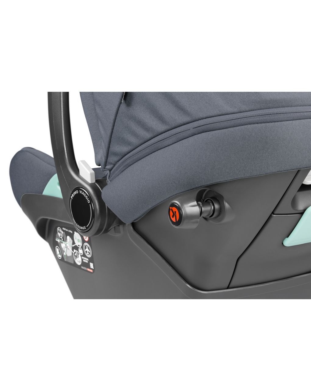 Seggiolino auto reclinabile primo viaggio lounge - nordic blue - peg