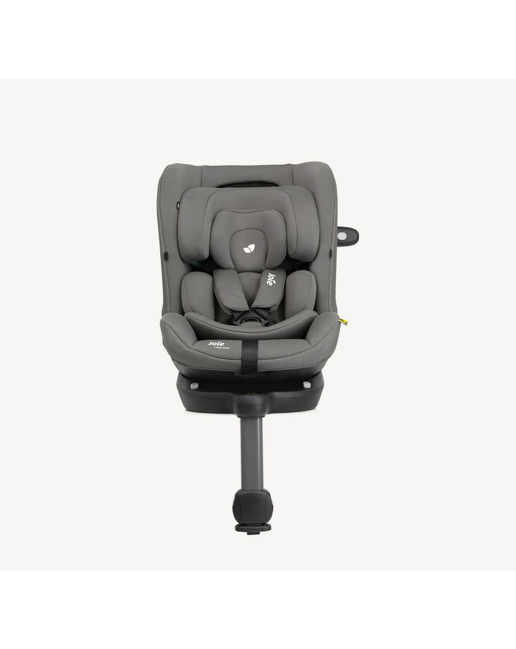 Joie - i-pivot™ grow seggiolino auto i-size con rotazione a 360º dalla nascita a rialzo con schienale, 40 a 135 cm (0-10 anni), colore thunder