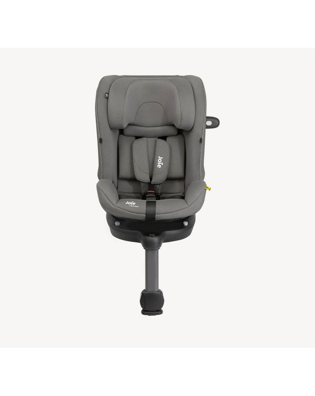 Joie - i-pivot™ grow seggiolino auto i-size con rotazione a 360º dalla nascita a rialzo con schienale, 40 a 135 cm (0-10 anni), colore thunder