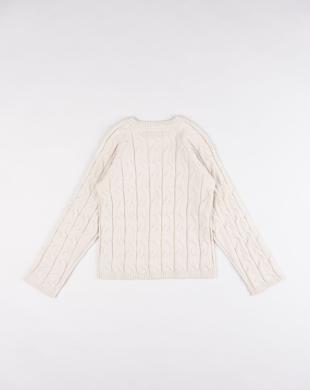 Maglia tricot bear bimba beige